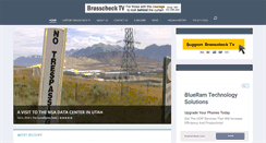 Desktop Screenshot of brasschecktv.com